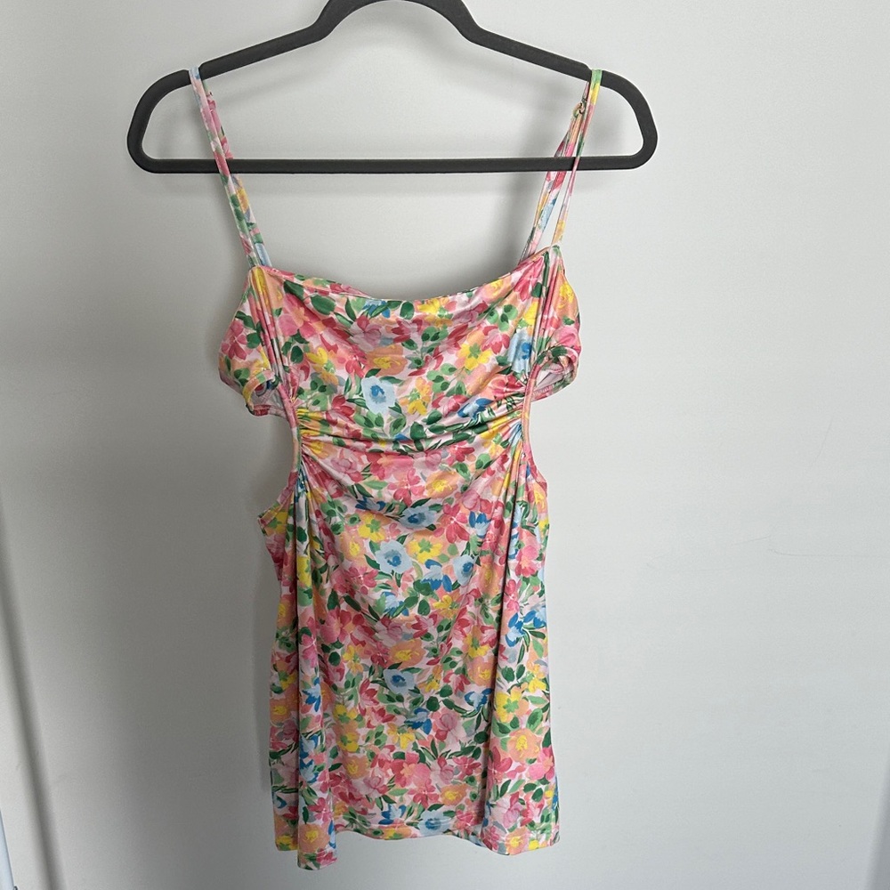 Beginning Boutique Pink Floral Dress
